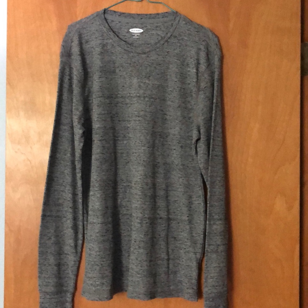 Men’s Waffle Knit Lightweight Pullover Shirt